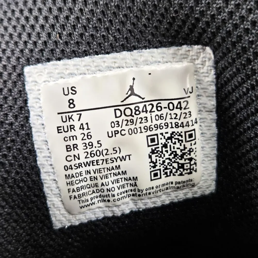 Air Jordan 1 Mid Black Royal Blue DQ8426-042 Men's Sneakers Sz 8